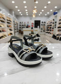 Chic Platform Sandals with Bow Detail