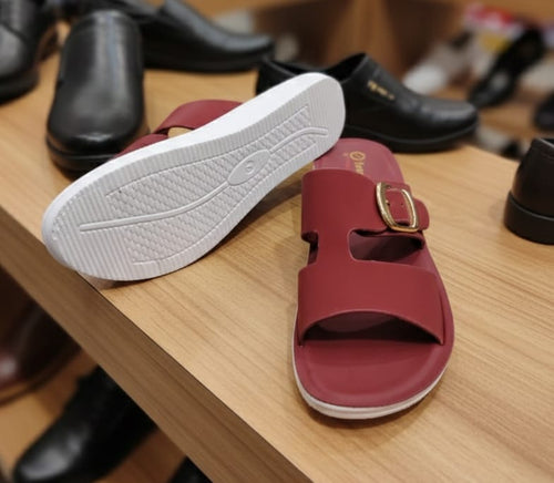 Casual-Teal-Buckle-Strap-Shoes