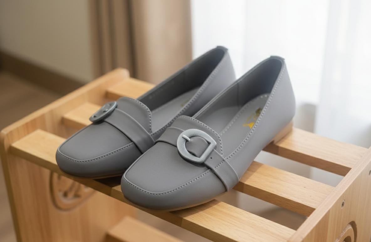 Elegant-Burgundy-Women`s-Loafers